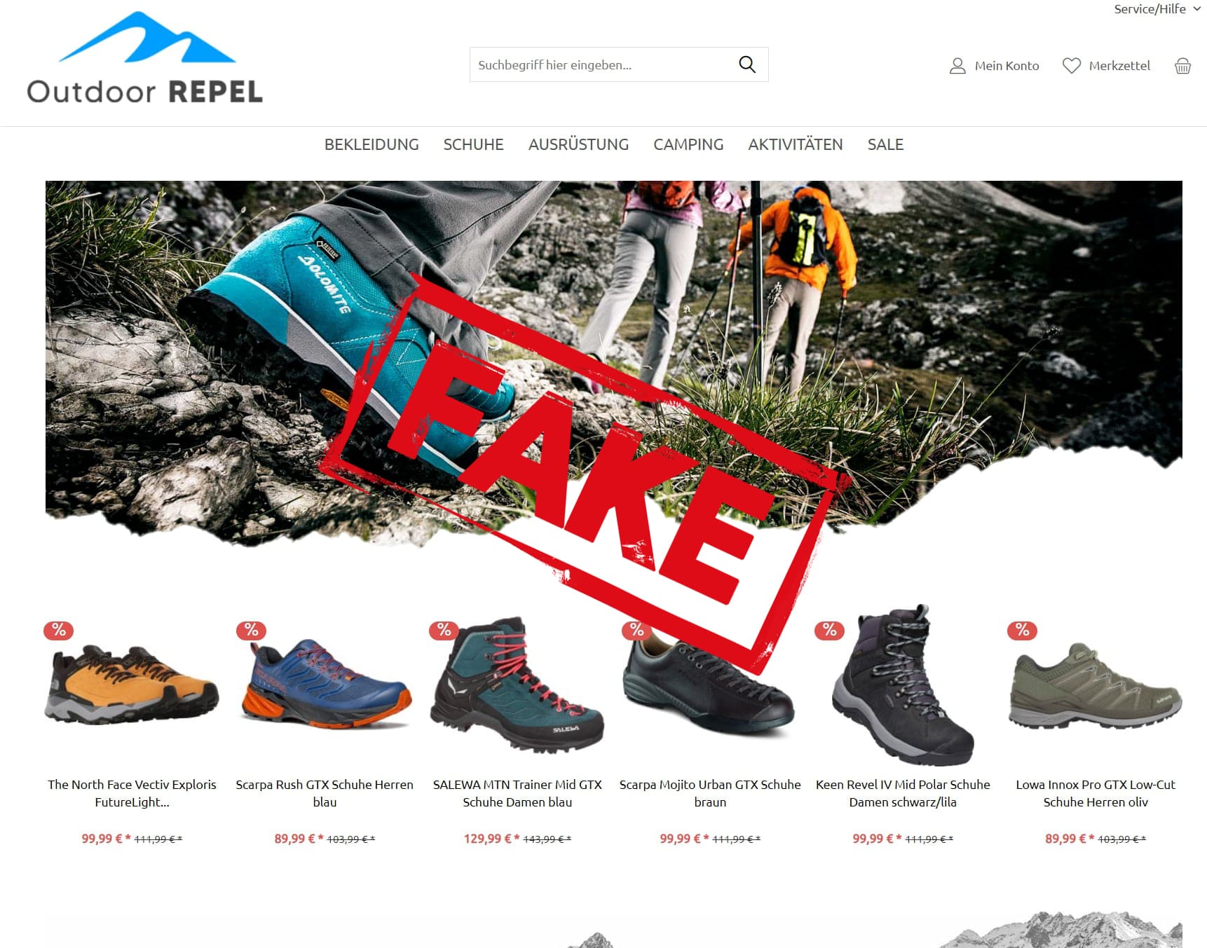 outdoorrepel.de • Watchlist OnlineFallen